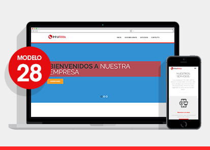 modelo de plantilla de diseño web 28