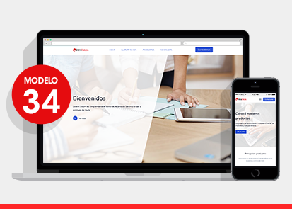 modelo de diseño web 34