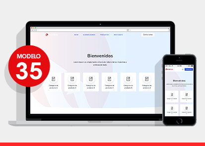 modelo de diseño web 35