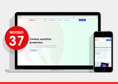 modelo de diseño web 37
